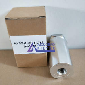 Elemento filtrante piloto Filtro de aceite hidráulico Utilizado para accesorios de equipos de maquinaria de construcción 6661022 - Product Image 4