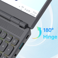 Yifang Laptop Aziendale Personalizzato OEM/ODM con Doppio Schermo 15,6 Pollici + 7 Pollici, Processore Intel N95, Doppio Touch Screen