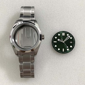 New Durable 38MM Transparent 316L Stainless Steel Case Sapphire Glass Fit NH35 Movement Accessory <b>Set</b> - Product Image 6