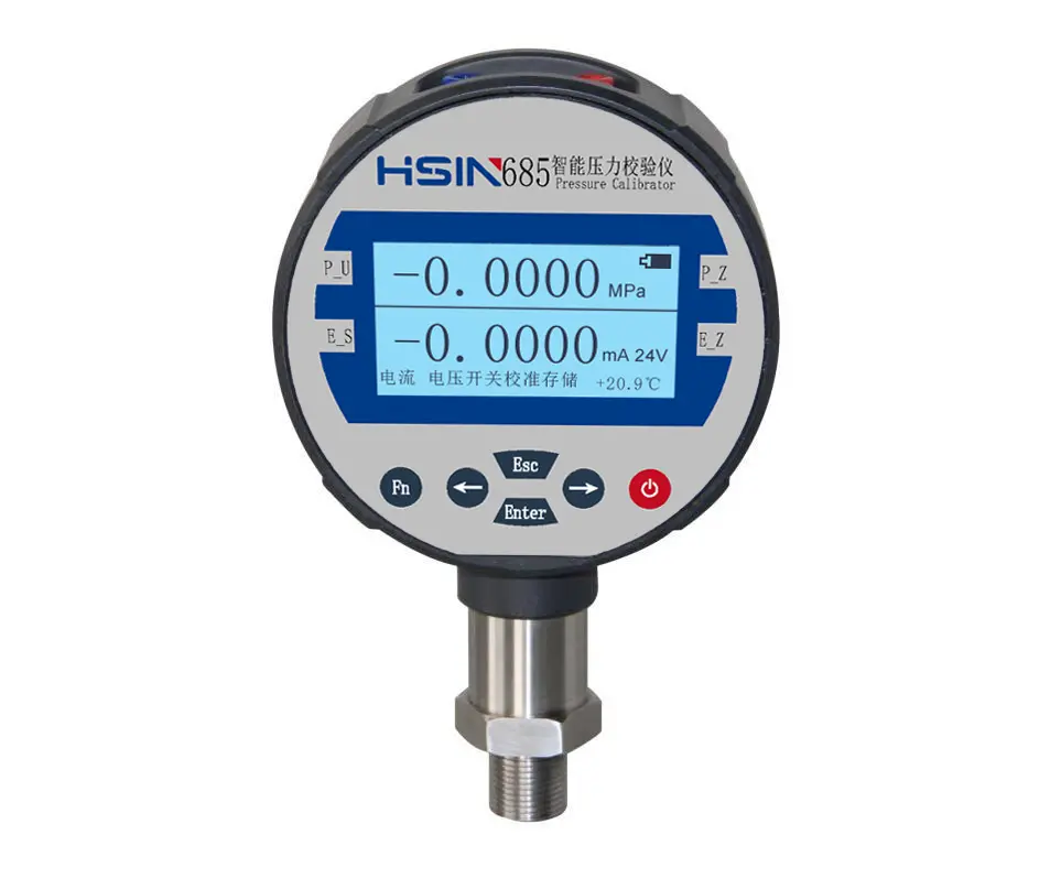 डिजिटल हाइड्रोलिक दबाव वैक्यूम डिजिटल अंतर दबाव गेज HSIN685