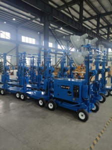 Tháp Đèn Di Động Chạy Bằng Xăng/Diesel Di Động Công Nghiệp Để Chiếu Sáng Ban Đêm Ngoài Trời - Product Image 6