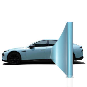 Película Protectora de Pintura para Automóviles K-KOOL, TPU PPF, Color Azul <span class=keywords><strong>Meissen</strong></span> Cambiante, 7.5mil, Autocurable - Product Image 1