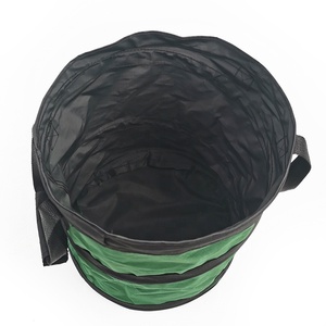 VERTAK 15L & 85L set 2 pezzi sacchetti per rifiuti per la cura del prato sacco <span class=keywords><strong>da</strong></span> <span class=keywords><strong>giardino</strong></span> 600D oxford pop-up borsa <span class=keywords><strong>da</strong></span> <span class=keywords><strong>giardino</strong></span> in foglia di prato con manici per il trasporto - Product Image 3