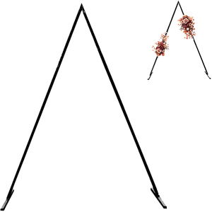 Aimexn Nouveau Support d'arche de ballons triangulaire rustique réglable en métal, 7-8 pieds, pour mariages, fêtes, enterrements de vie de jeune fille, baby showers, jardin - Product Image 4