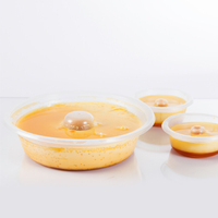 Transparante voedselveilige PP blisterverpakking, aanpassing mogelijk, geschikt voor cake, gelei, dessert, feestjes, bruiloften, magnetronbestendig.