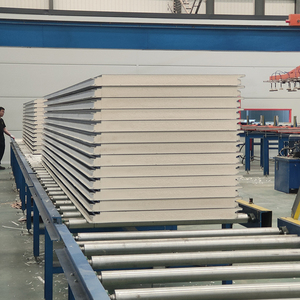 Kết cấu cách điện thép PU-Sandwich-Panel tường bên ngoài phòng lạnh hội thảo 50mm dày chống cháy thân thiện với môi trường CE - Product Image 1