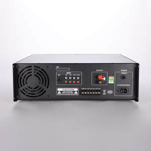 Amplificatore Domestico JBHKJ PA-1000A 1CH 1000W con Alimentazione AC, Classe D, 70V/100V, USB per Radio FM, Uscita 4-16 Ohm, in Lega di Alluminio - Product Image 3