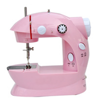 Machine à coudre électronique professionnelle pour la maison, mini, avec fonction surjet, pour quilting et zigzag, pour vêtements, avec moteur en acier