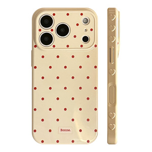 Funda Compatible con iPhone 17 Pro Max/16, Diseño de Lunares Rojos de Año Nuevo, Estilo Festivo Simple para iPhone 15, 14, 11, Resistente a Golpes - Product Image 5