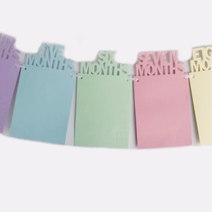 <span class=keywords><strong>Guirlande</strong></span> décorative en papier pour photos, cadre photo pour le premier <span class=keywords><strong>anniversaire</strong></span> de bébé, bannière murale de fond, bannière suspendue de décembre - Product Image 3