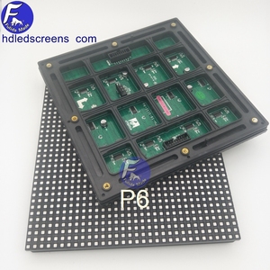 Fábrica precio promocional LED digital de señal de publicidad al aire libre led video pared pantalla led P6 - Product Image 5