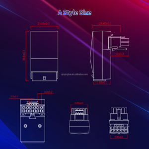 Module adaptateur PCIe 12VHPWR 16 broches, disponibilité en stock pour GPU 3090ti 4060ti 4070ti <span class=keywords><strong>4080ti</strong></span> 4090ti et périphériques réseau - Product Image 5