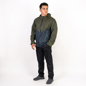 Stylish design Windbreaker Jacket light <b>weight</b> anti wrinkle comfortable Contrasting colors breathable windbreaker jacket for men - Product Image 1