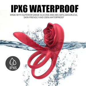 Juguete Sexual para Masturbación con Estimulación del Clítoris, Anillo Vibrador para Pene con Bloqueo de Pasión, Resistente al Agua IPX7, para Hombres y Parejas - Product Image 6
