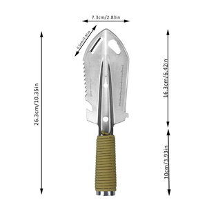 Pelle de survie portable pour le camping, la randonnée et les pique-niques, équipement de plein air, outil de jardinage - Product Image 6