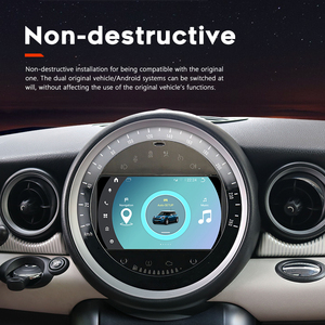 Schermo CarPlay da 7 pollici Touch Screen multimediale veicolo Android 13 per sistema di navigazione Gps per auto per BMW <span class=keywords><strong>Mini</strong></span> R60 2011-2016 - Product Image 5