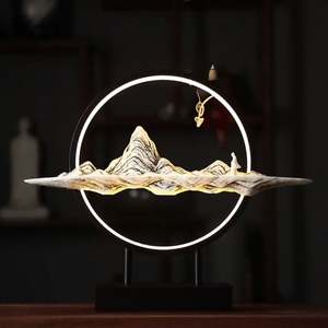 ธูปเซรามิก LED กระถางธูปควันแบบหลอมเหลวที่ใส่ในน้ำตกธูปสำหรับตกแต่งโต๊ะทำงานที่บ้าน - Product Image 6