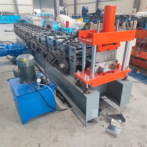 Panel de techo Galvanizado Zinc Stud Track Profile Machine Top Hat Frame <span class=keywords><strong>Omega</strong></span> Furring Purlin Máquina formadora de rollos - Product Image 6