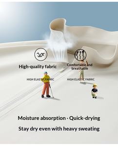 Polo Unisex de Alta Calidad 7A Antibacteriano con Cierre de Cremallera, Estampado, de Secado Rápido, de Nailon, Manga Corta, para Golf - Product Image 5