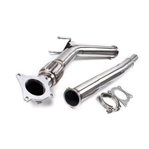 Prix d'usine, accessoire automobile, haute performance, vente chaude, tuyau d'échappement pour Volkswagen <span class=keywords><strong>Golf</strong></span> MK4GTi Jetta 99-04 1.8L 3 pouces - Product Image 3