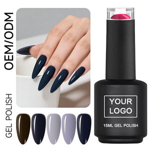 เจลทาเล็บสีสันสดใสสำหรับมืออาชีพ ยี่ห้อ OEM สีผสมหลากหลาย ติดทนนาน รุ่นใหม่ล่าสุด - Product Image 1