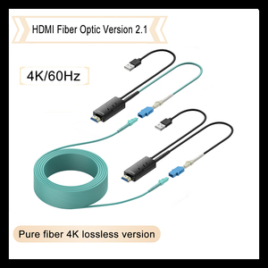AOC 2.0ไฟเบอร์ออปติกแท้สำหรับ<span class=keywords><strong>สาย</strong></span> HDMI PVC Jacketed 10Gbps 4K ทนทานสำหรับโปรเจคเตอร์กล้อง HDTV แล็ปท็อปจอภาพ DVD - Product Image 2