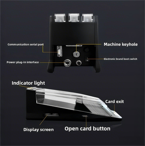 Distributeur de cartes électronique en acrylique pour 8 jeux de cartes de <span class=keywords><strong>casino</strong></span> (<span class=keywords><strong>poker</strong></span>, Baccarat) – Boîte de distribution pour table de jeu - Product Image 5