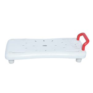 ที่นั่งอ่างอาบน้ำ QC-D76 แบบตรงพร้อมที่จับสีแดงเพื่อความปลอดภัยในการเคลื่อนย้ายในห้องน้ำ - Product Image 1