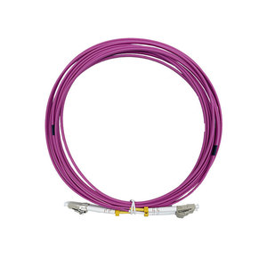 Cable de Conexión de Fibra Óptica LC-LC Multimodo Dúplex OM4 50/125um Erika Violeta 10G 40G 100G, Cable de Red LSZH, Venta al Por Mayor de Fábrica - Product Image 2