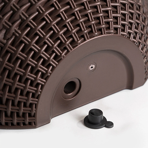 กระถางดอกไม้เรซิ่นติดผนังสำหรับตกแต่งสวนที่บ้านเป็นมิตรต่อสิ่งแวดล้อม (ขนาดเล็ก/ขนาดใหญ่) - Product Image 6