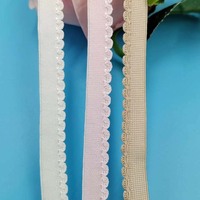 Vêtement sous-vêtements en peluche décor bande de sangle élastique nylon couture bourgeon bord stretch ceinture sangle pour sous-vêtements diy