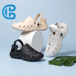 Sandalias de verano 2024 nuevas parejas transpirables zapatos de playa informales ahuecados zapatos zapatillas de hombre de jardín