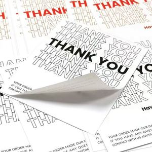 สติกเกอร์ฉลากคิวอาร์โค้ดสร้างสรรค์ สติกเกอร์ปิดผนึกกล่องรูปเครื่องบิน สติกเกอร์ฉลากอินสตาแกรม ป้ายส่งความขอบคุณ - Product Image 1