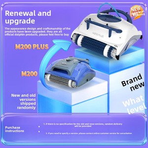 Limpiador <span class=keywords><strong>de</strong></span> Piscinas Automático M200 PLUS Dolphin, Robot Subacuático para Limpieza <span class=keywords><strong>de</strong></span> Fondo y Paredes <span class=keywords><strong>de</strong></span> Piscinas - Product Image 2