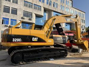 Excavadora de cadenas de 20 toneladas, mecánica, de fácil mantenimiento, para terraplenes, usada, CAT 320CL, excavadora de construcción, motor de inyección directa - Product Image 4