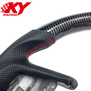 Volante deportivo personalizado de fibra de carbono y cuero, adecuado para Subaru XV Legacy Outback Forester 2015-2024 - Product Image 2