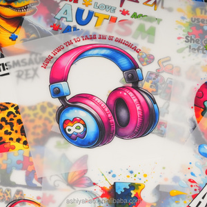 Nhà Máy bán hàng Vinyl Nhiệt Báo Chí chuyển thiết kế cho dtf Nhiệt Báo Chí sticker cho T-Shirt Plastisol chất liệu - Product Image 1