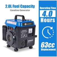 Neues Design Leiser Tragbarer 800W 2,0PS Mini-Motor Benzin-Generator Benzin-Inverter-Generator