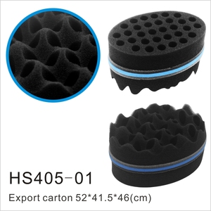 Lỗ Barber Hair Brush <span class=keywords><strong>Sponge</strong></span> Dreads Khóa <span class=keywords><strong>Twist</strong></span> Afro Curl CuộN Sóng Công Cụ Chăm Sóc Tóc - Product Image 2