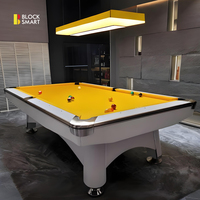 Table de billard professionnelle en ardoise, très vendue, table de billard américain, table de billard 9 boules pour bar, club de billard