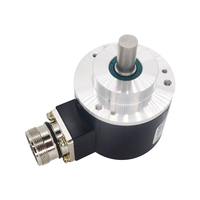 Induction photoélectrique 58MM encodeur rotatif 6/8/10/12/15MM encodeur rotatif incrémental à arbre solide 100/1024/2048/4096 encodeur PPR