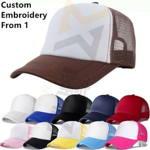 Custom Embroidery Logo <b>Men</b> Mesh Net Baseball Sport Foam Crystal Diamond Bling Rhinestone Basecap Trucker Cap <b>Hat</b> - Product Image 1