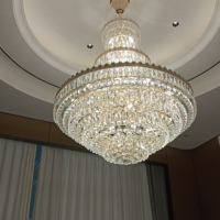 Hôtel Villa Grands Lustres Plafond De Luxe Suspendus Lampes Suspendues Décoration De La Maison Escalier Moderne Lustre En Cristal