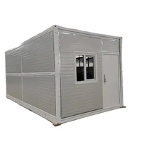 Panneau "sandwich" de conteneur plié de luxe mobile d'usine matériel pour l'usage de bureau à domicile