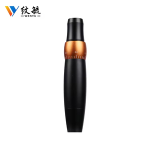 Stylo de <span class=keywords><strong>tatouage</strong></span> en acier inoxydable directement portable OEM Mitrailleuse Microblading Noir Mode Sourcils Lèvres Maquillage permanent - Product Image 5