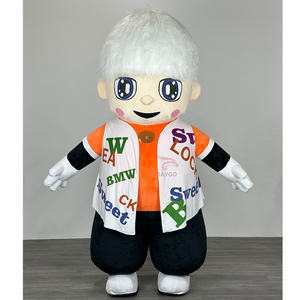 Disfraz <span class=keywords><strong>de</strong></span> Mascota <span class=keywords><strong>de</strong></span> Niño Personalizado <span class=keywords><strong>para</strong></span> Publicidad Empresarial, Disfraz <span class=keywords><strong>de</strong></span> Mascota <span class=keywords><strong>de</strong></span> Niño Inflable <span class=keywords><strong>de</strong></span> 2 m, <span class=keywords><strong>Trajes</strong></span> <span class=keywords><strong>de</strong></span> Ropa - Product Image 1