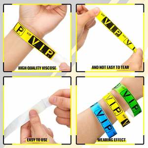 Bracelets promotionnels personnalisés avec logo d'usine, fermoirs holographiques pour festivals, bracelets colorés à boucle - Product Image 3