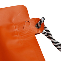 Sachet d'emballage de café à fermeture par cordon, pochette autoportante en aluminium réutilisable et étanche pour échantillons de café en petites quantités