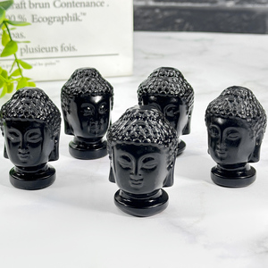<span class=keywords><strong>Prix</strong></span> usine naturel noir <span class=keywords><strong>obsidienne</strong></span> tête de bouddha rubrique cristal artisanat <span class=keywords><strong>obsidienne</strong></span> sculpture pour la décoration de la maison - Product Image 6
