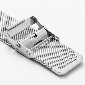 Correa de Acero Inoxidable con Doble Cierre de Seguridad, Correa de Malla para Reloj Inteligente Samsung, Huawei, Xiaomi, <span class=keywords><strong>Garmin</strong></span>, Redmi, <span class=keywords><strong>Accesorios</strong></span> - Product Image 6